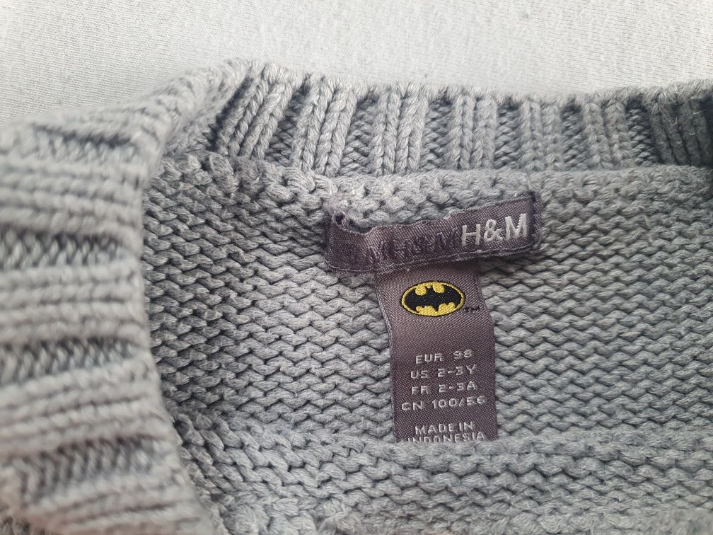 Sweter H&M Batman rozm. 98