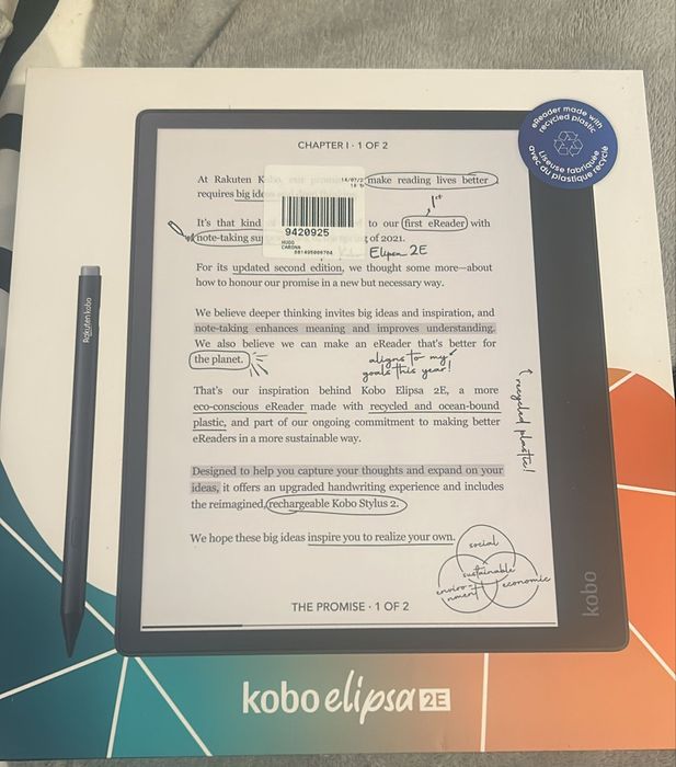 Kobo Elipsa 2E Com garantia