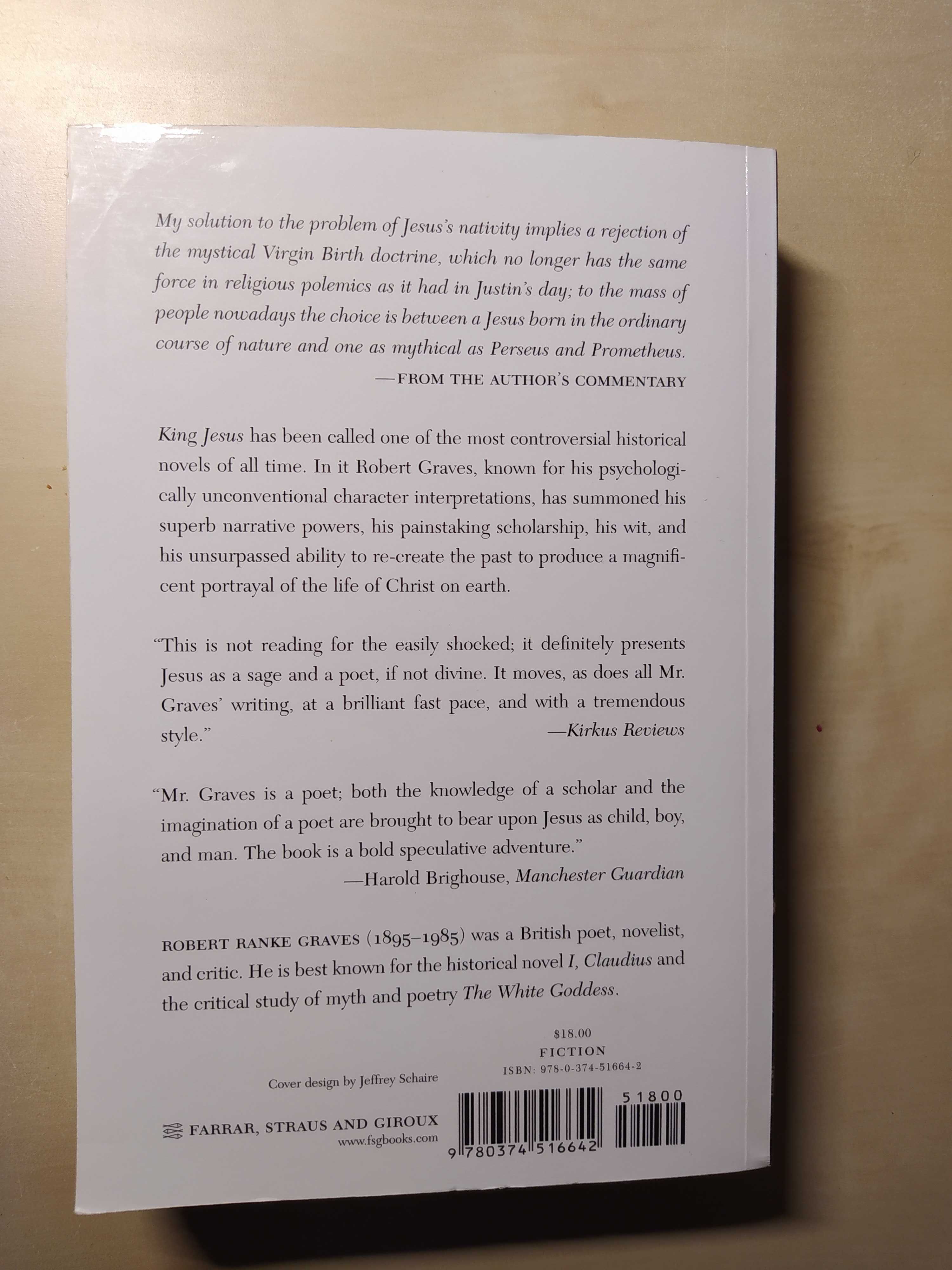 King Jesus a novel by Robert Graves Król Jezus