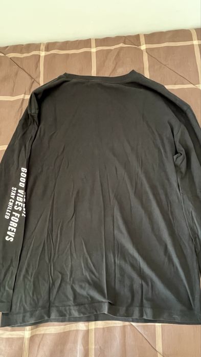 Pack 2 T-shirts Manga Comprida Homem S/M: H&M Gráfica + Primark