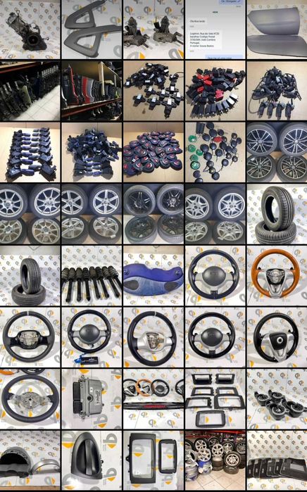 Peças Smart Fortwo roadster forfour