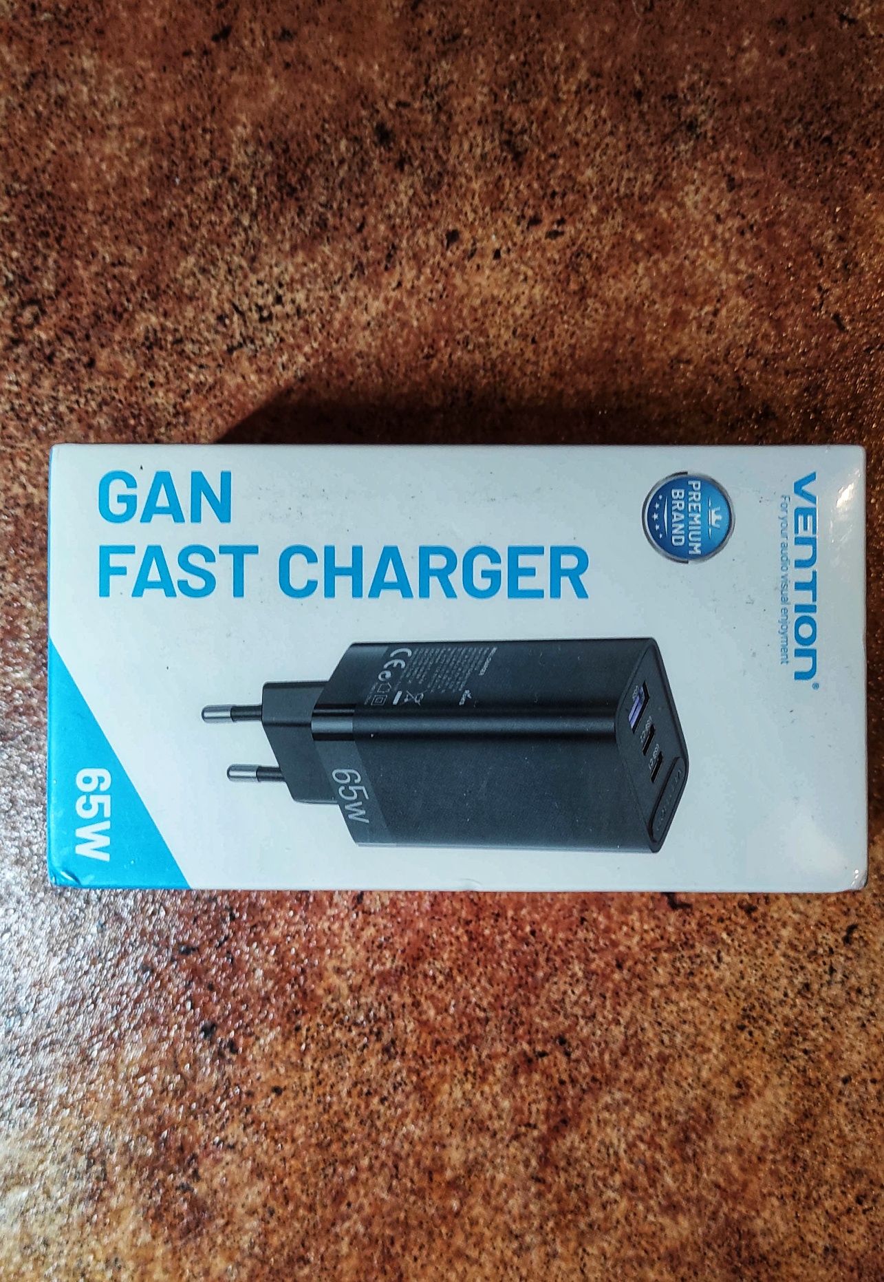 Vention Gan 65w Зарядное устройство быстрая зарядка