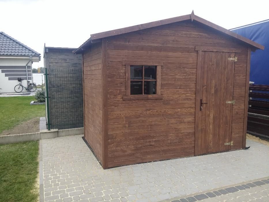 *PROMOCJA*Domek na narzędzia narzędziowy drewutnie 3m x 3m
