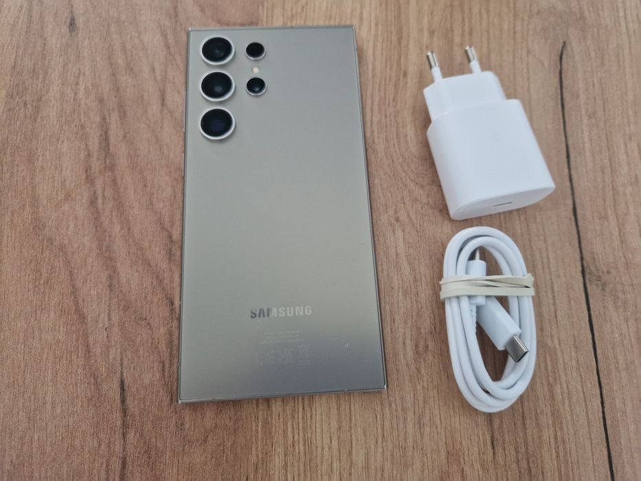 Smartfon Samsung s24 Ultra 12/1000gb 1tb Brak BLOKAD Gwarancja ZESTAW