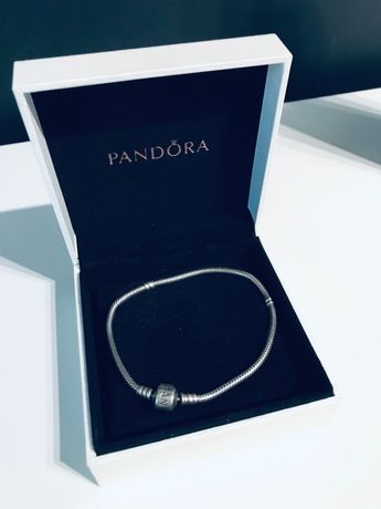 Bransoletka Pandora charms srebrna
