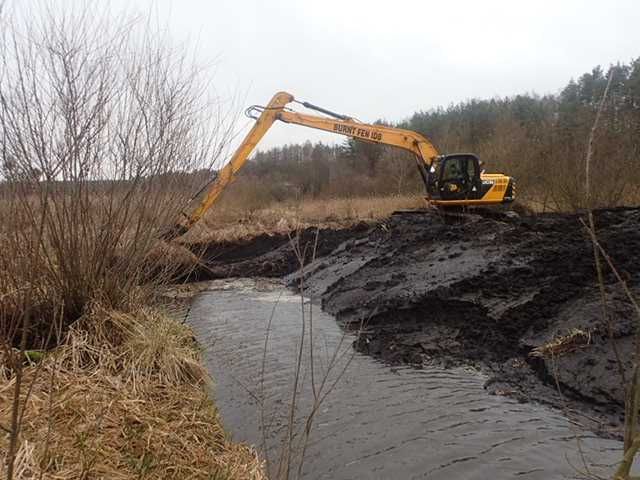 Koparka Kopanie Stawów,koparka linowa