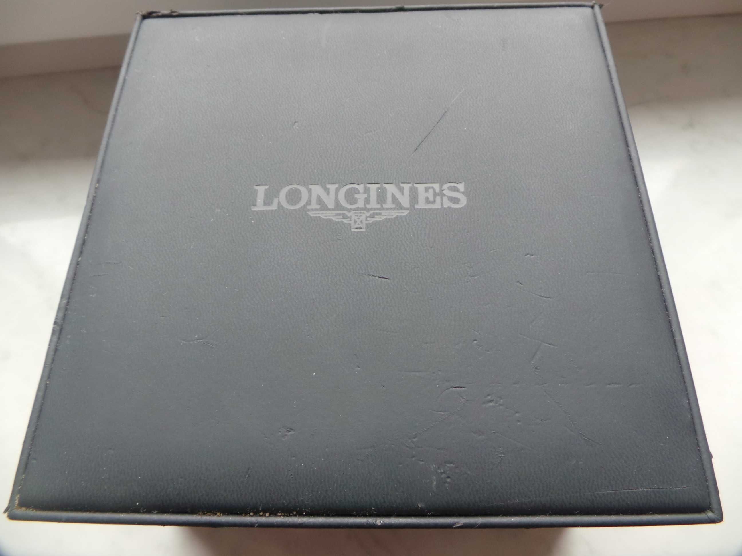 złoty zegarek longines 18k automat