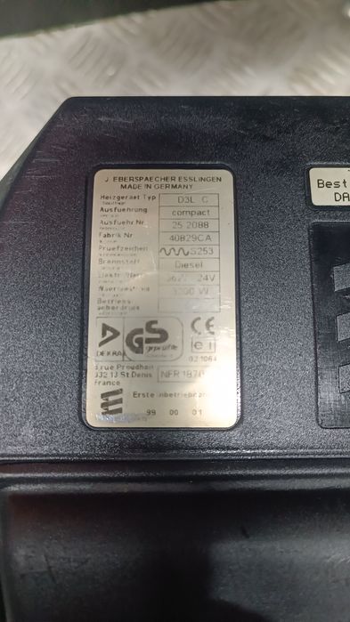 Автономка Eberspacher D3lc compact 24v 3.2 kW