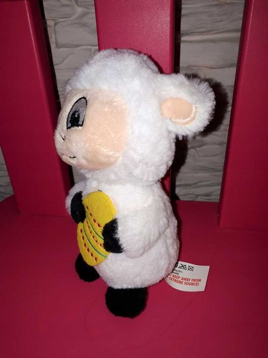 Maskotka  BARANEK BARAN Owieczka z pisanką 16cm