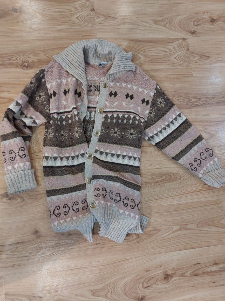 Sweter wełniany vintage