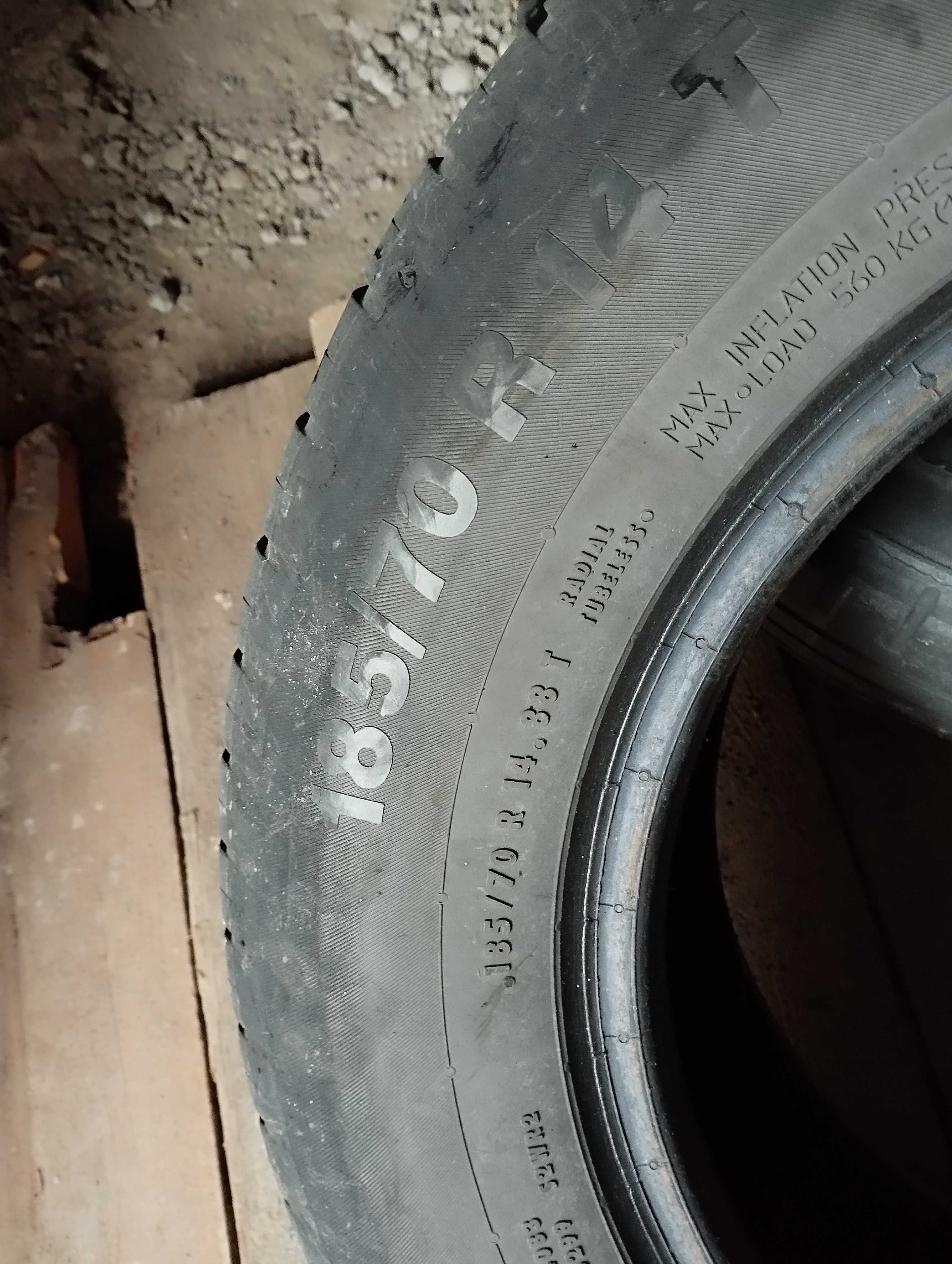 185/70 r14 Continental Conti Contact 5 летняя резина лето пара 1500грн