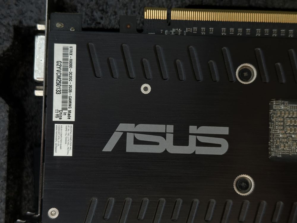 Відеокарта Asus Radeon R9 380 STRIX  R9380-DC2OC-2GD5-GAMING