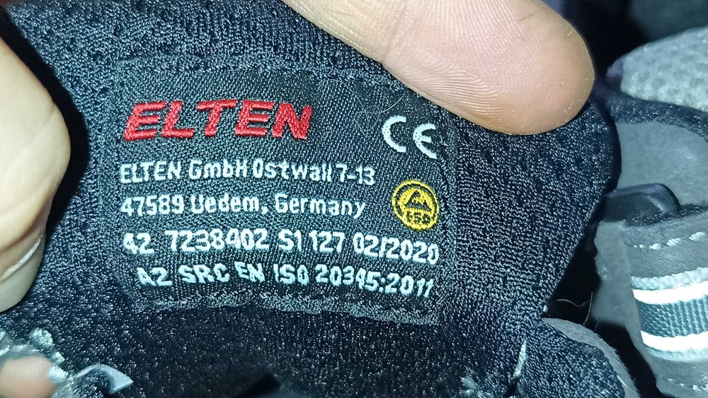 Sandały robocze ELTEN S1 A2 SRC r.42 nowe stan idealny