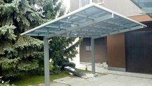 Навес для авто, металлоконструкции, террасы, паркинги