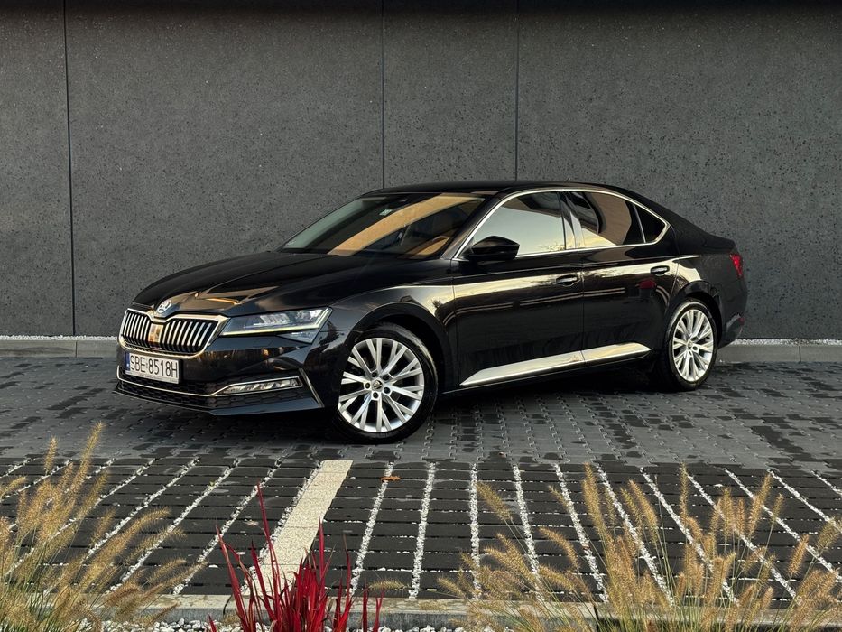 Skoda Superb 1 Właściciel Krajowy 4x4 L&K DSG Dystronic Keyless-Go Canton LED Skóra