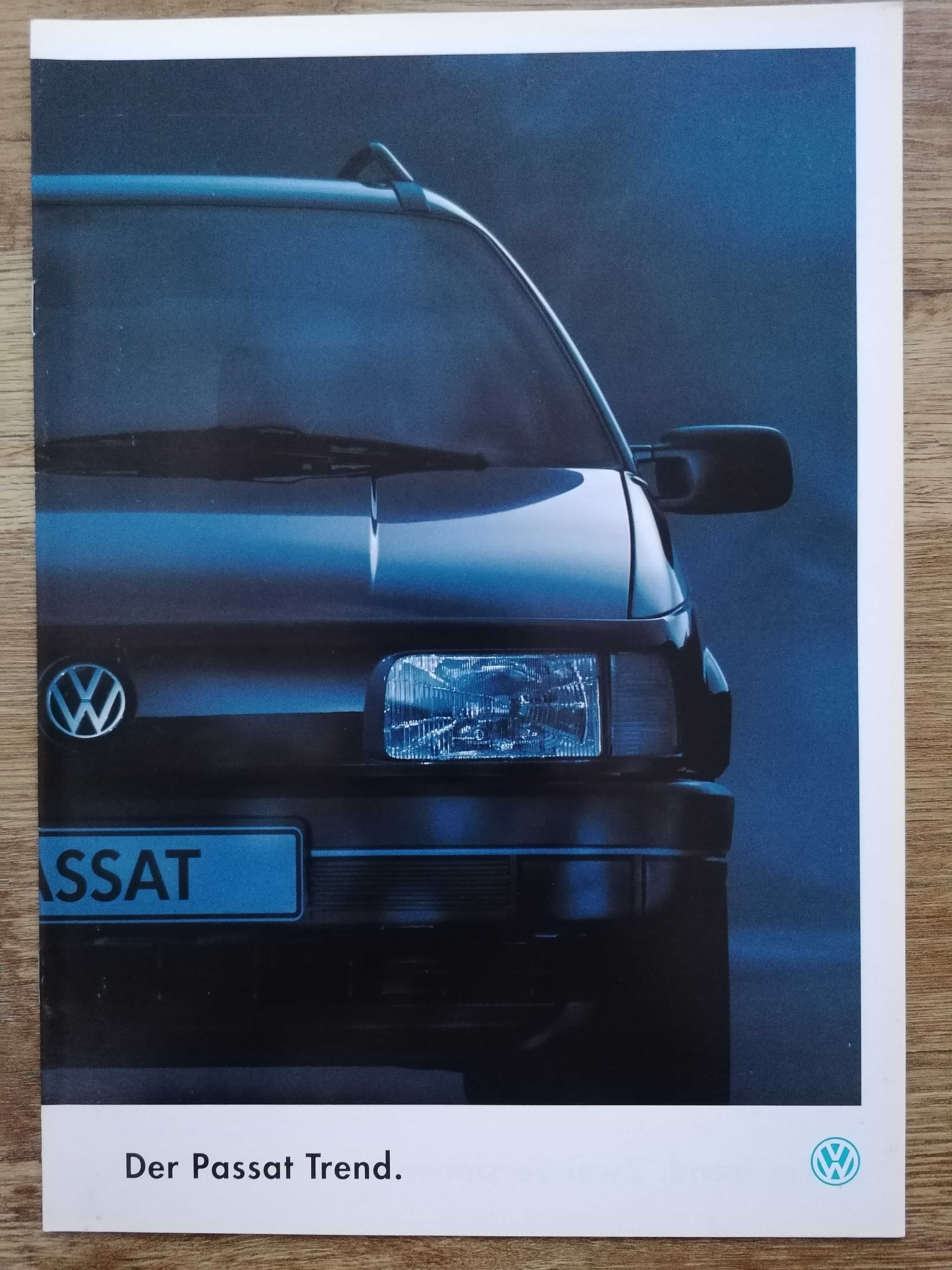 Prospekt VW Passat B3 Trend