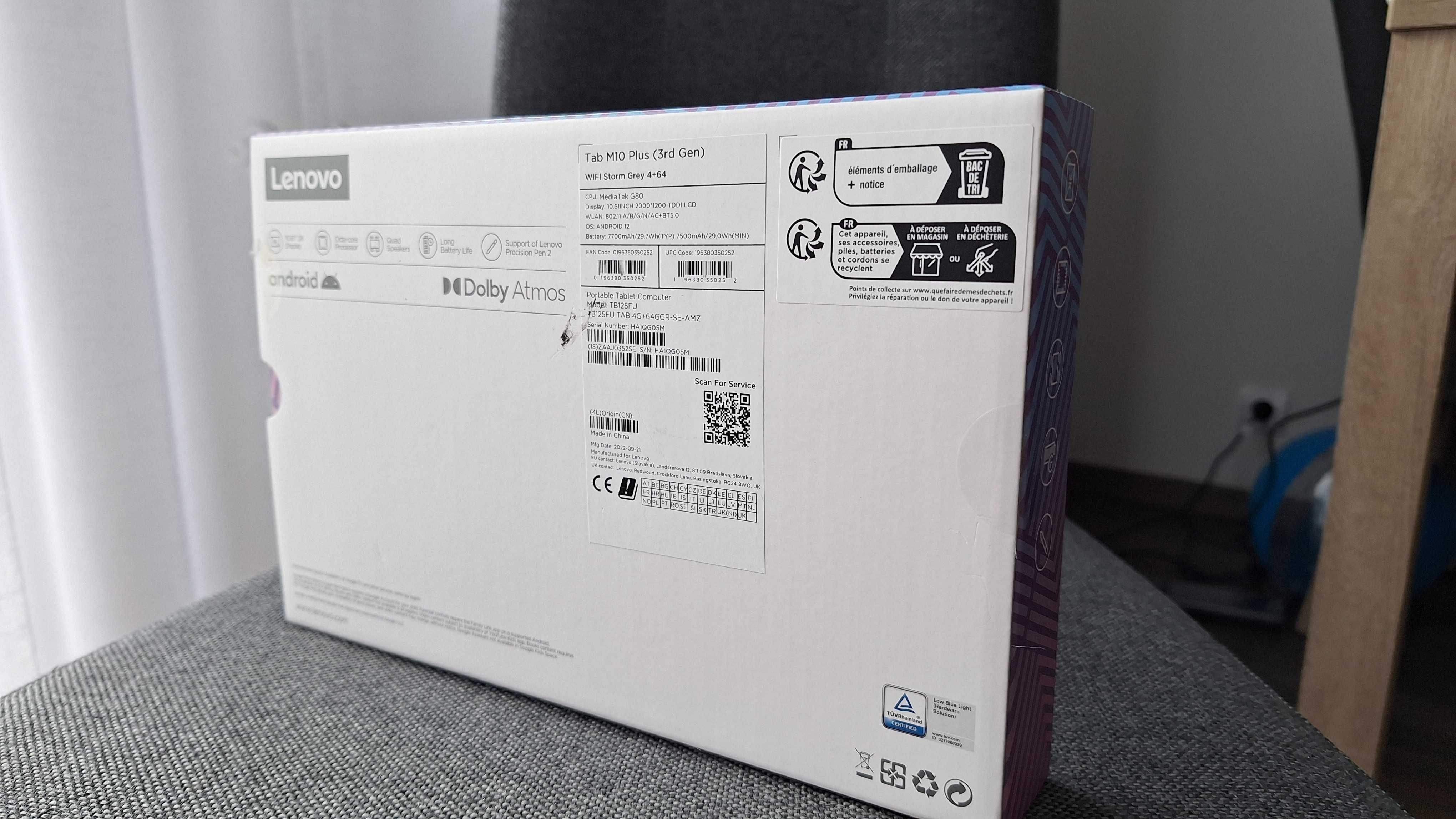 Tablet Lenovo Tab M10 Plus (3 Gen) 10,6" 4/64 GB