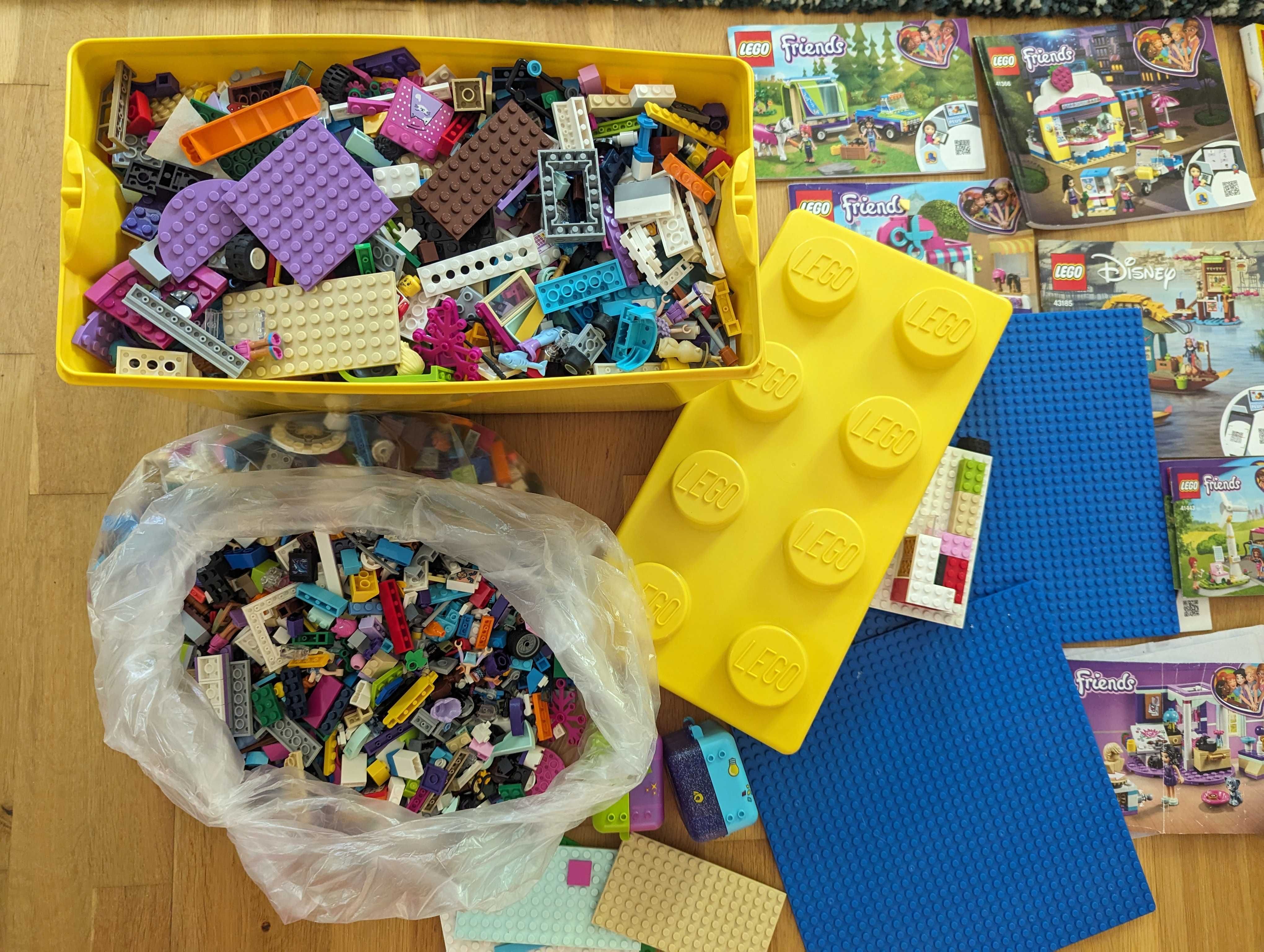 Klocki LEGO Friends i LEGO Creator 10 zestawów 6 kg pudełko oryginalne