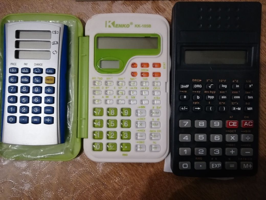 6 Máquinas  Calculadoras Novas Diversas