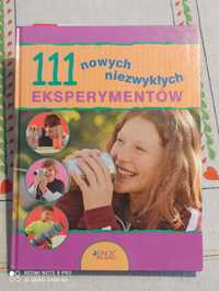 Książka  111 nowych niezwykłych eksperymentów .