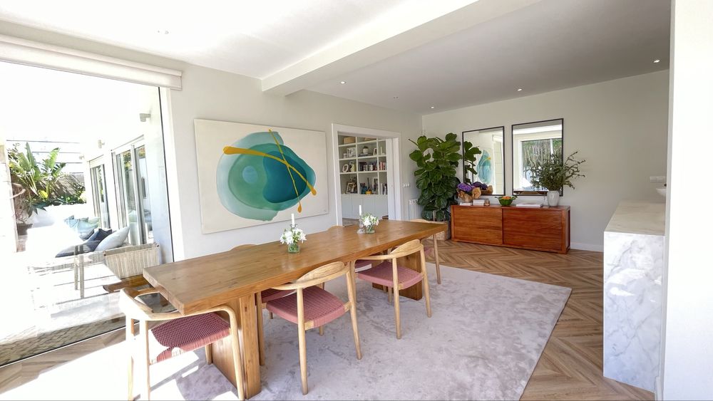 Conjunto de Mesa (la redoute) e 6 cadeiras (Kave Home)