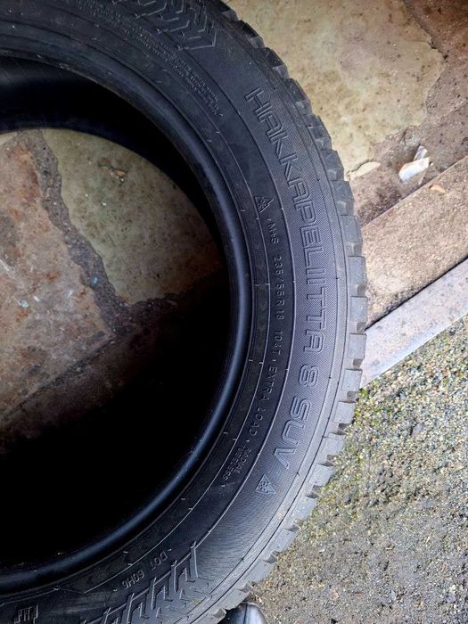 Нові Nokian 235/55 R18 2шт с шипами Hakkapeliitta 8 225/55 R18