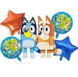 Conjunto 6 balões Bluey/Bingo - Novos