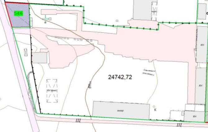 Продаж або аренда промислової території з будівлями 2573,50м2 3,00 га