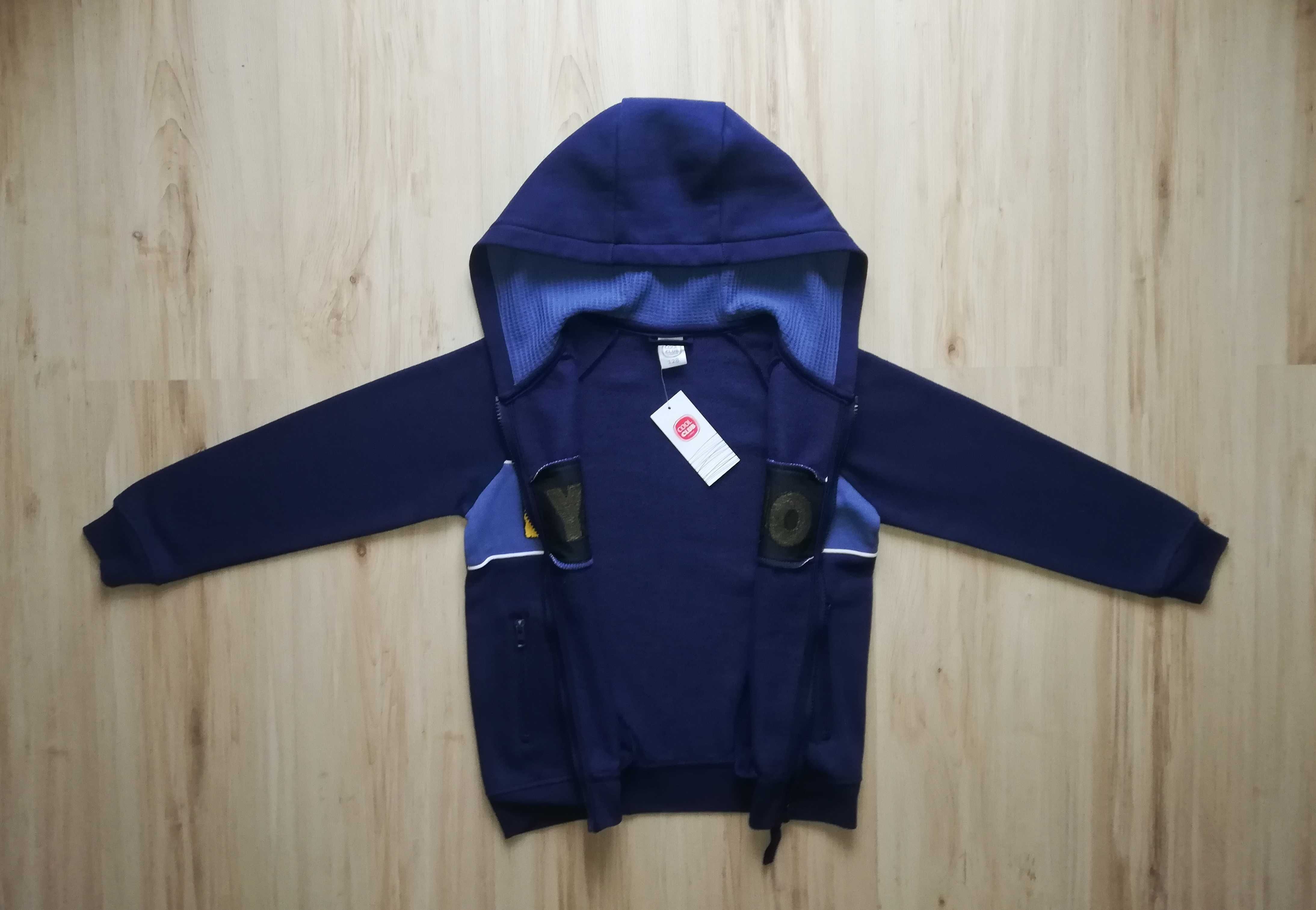 NOWA bluza dresowa Smyk 128
