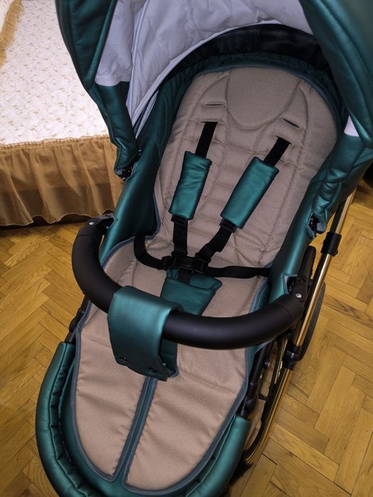 Шикарна дитяча коляска 2 в 1
