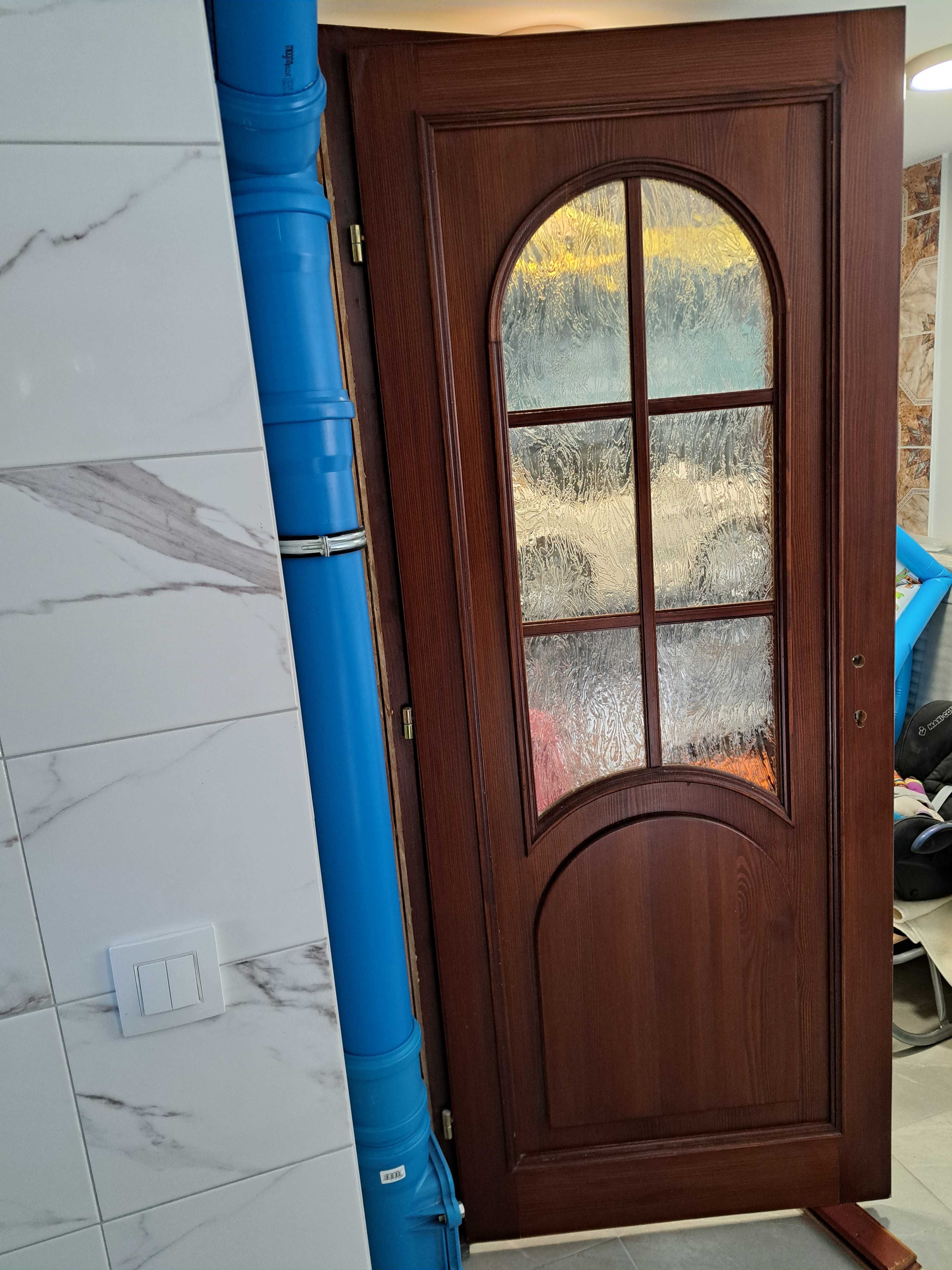 Drzwi drewniane wewnętrzne 80cm LEWE