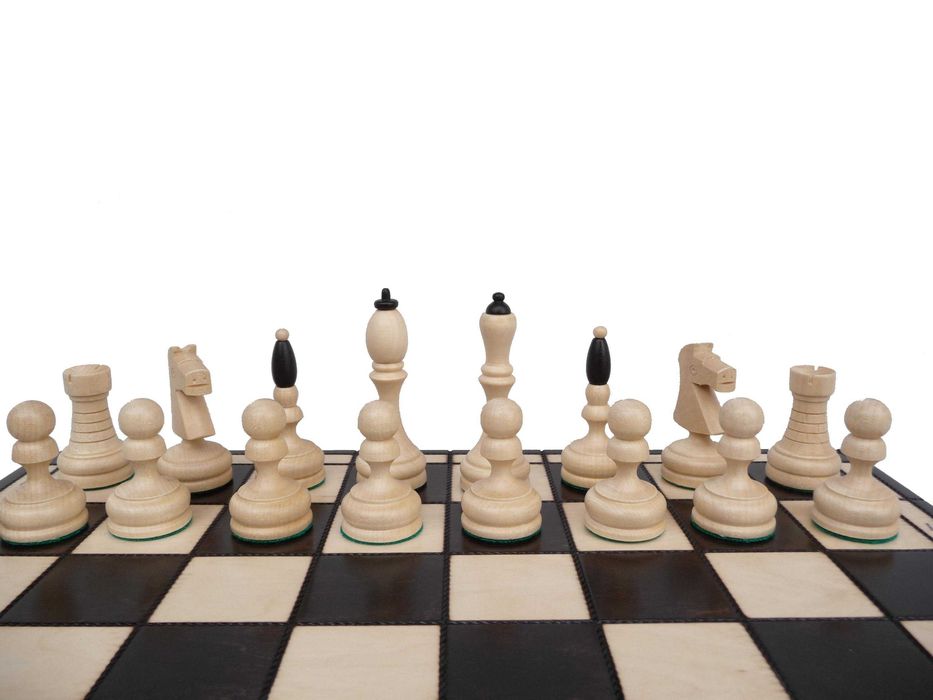 gra szachy KLASYCZNE drewniane POLSKI WYRÓB / nr 127