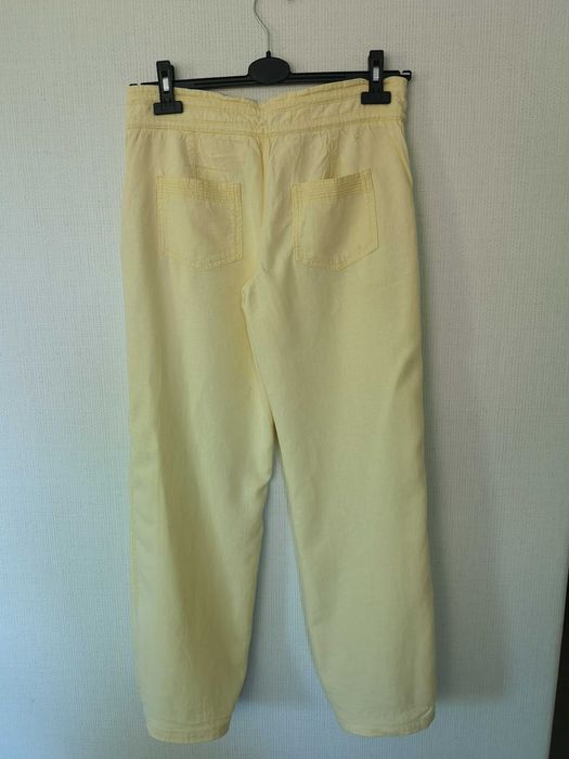 Spodnie na lato len Next 12 lniane