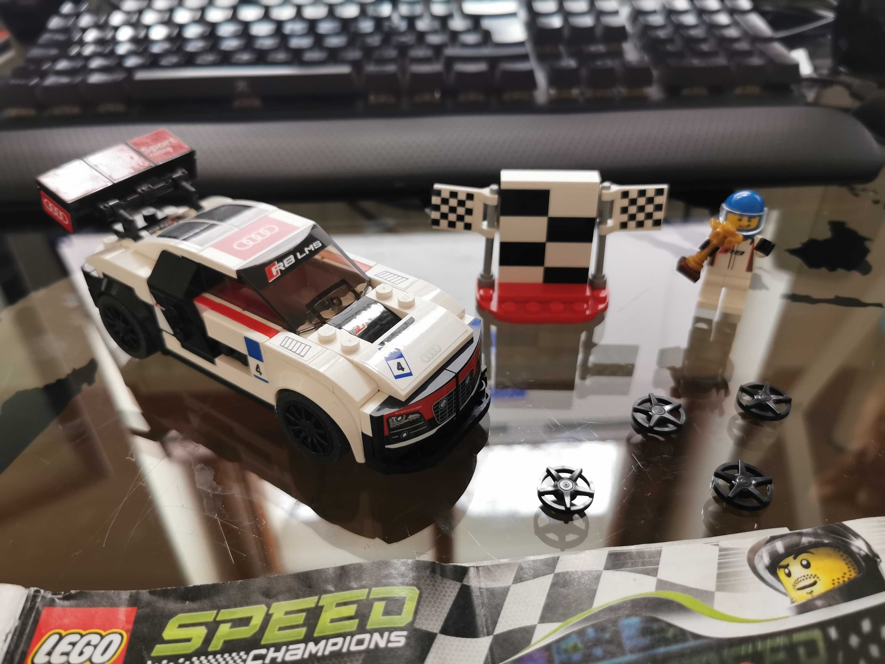 LEGO Speed Champions Audi R8 LMS ultra 75873 KOMPLETNY