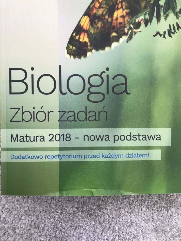 Biologia Zbiór Zadan BIOMEDICA 2018, tom1-3, NIEUŻYWANE