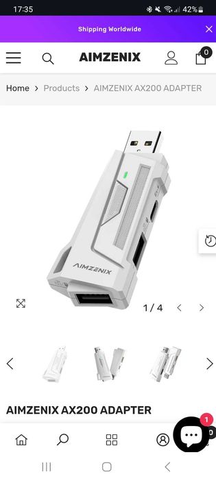 AX200 Aimzenix USB