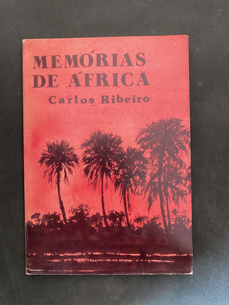 Livro Memorias de africa autografado