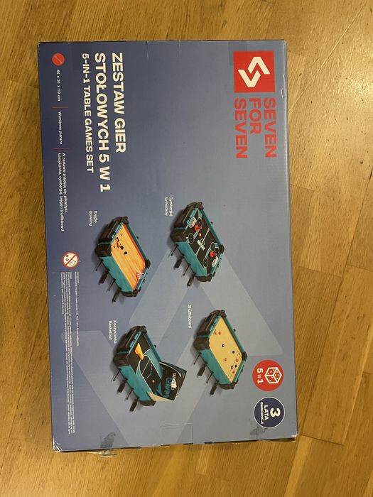 Zestaw gier stołowych 5w1