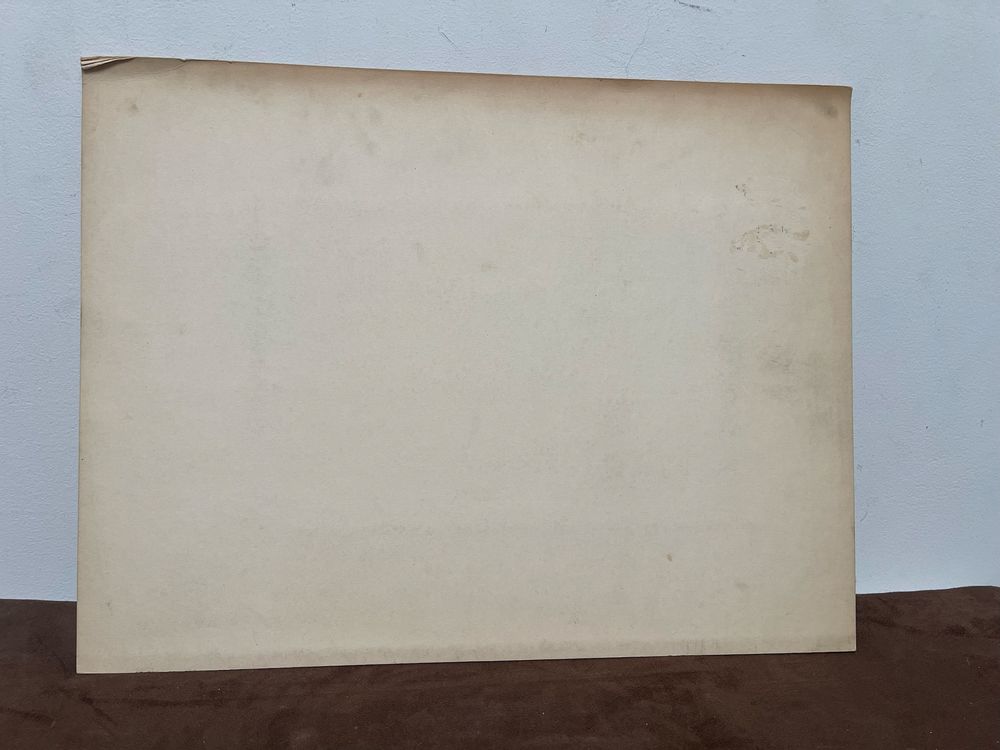 Stara Grafika Dekoracyjna Sygnowana
