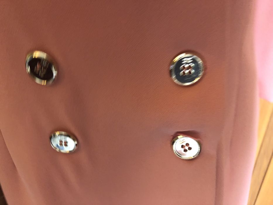 Vestido Rosa Nude Elisabetta Franchi