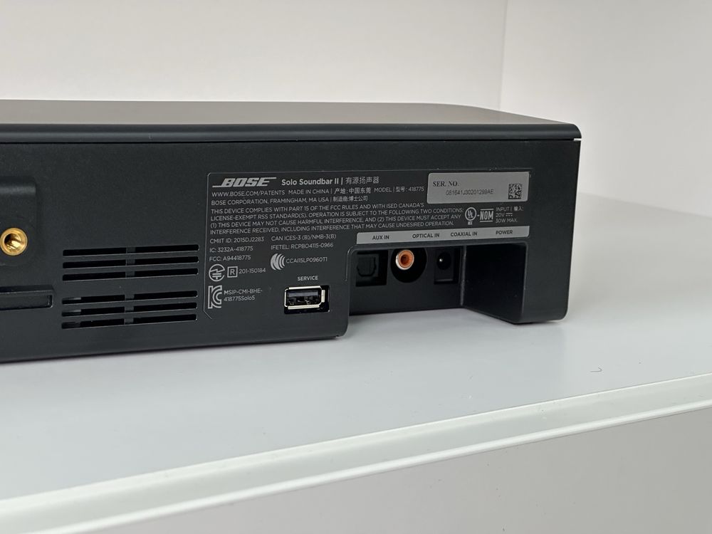 Саундбар Bose Solo Soundbar II Home Theater