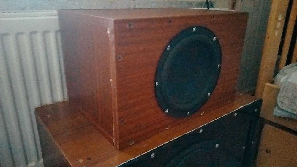 Сабвуфер з коробом та підсилювачем Voice st-2065 4ohm RSM Power 200w