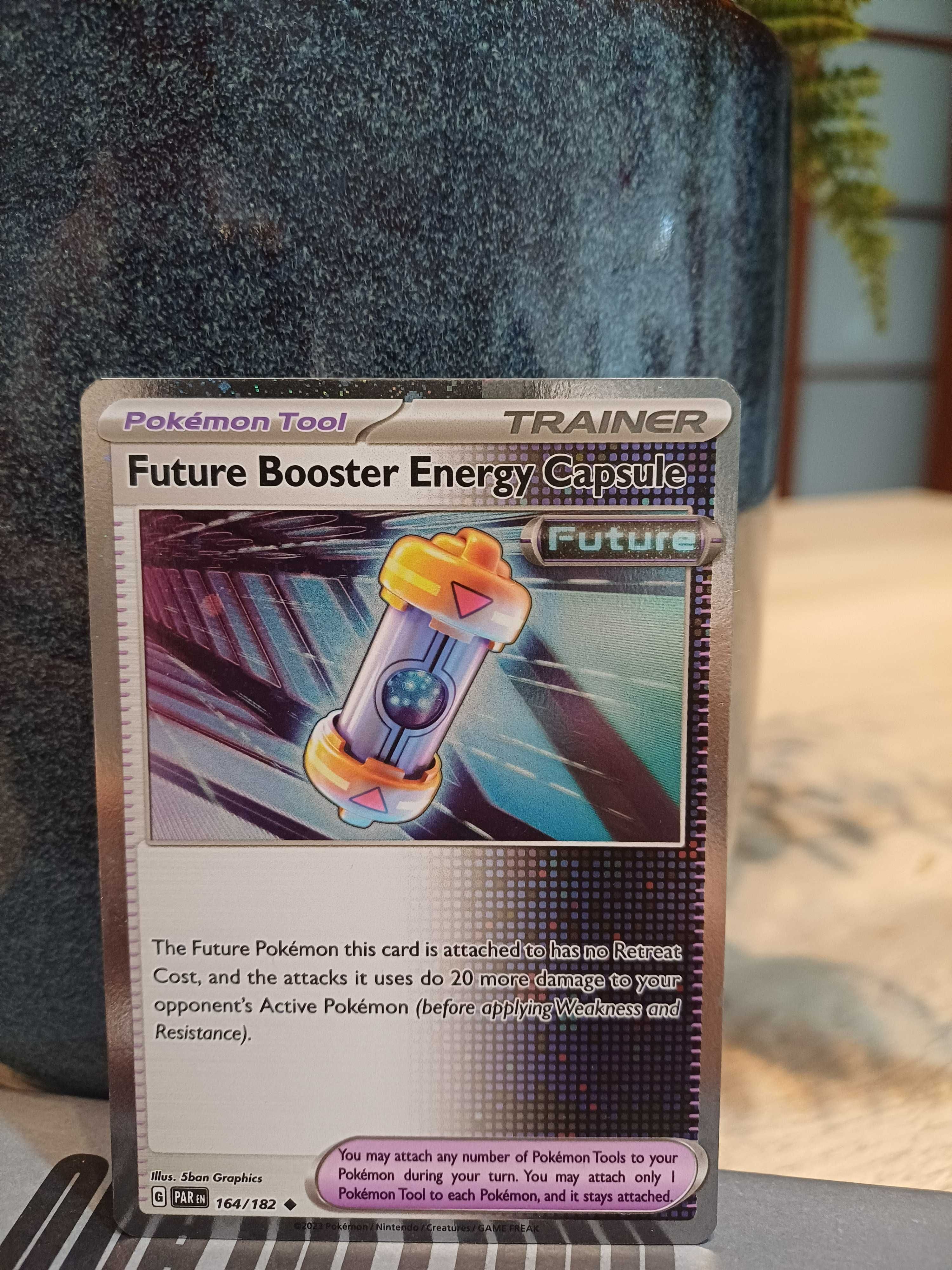 Carta Pokémon Future Booster Energy Capsule [Reverse Holo] #164