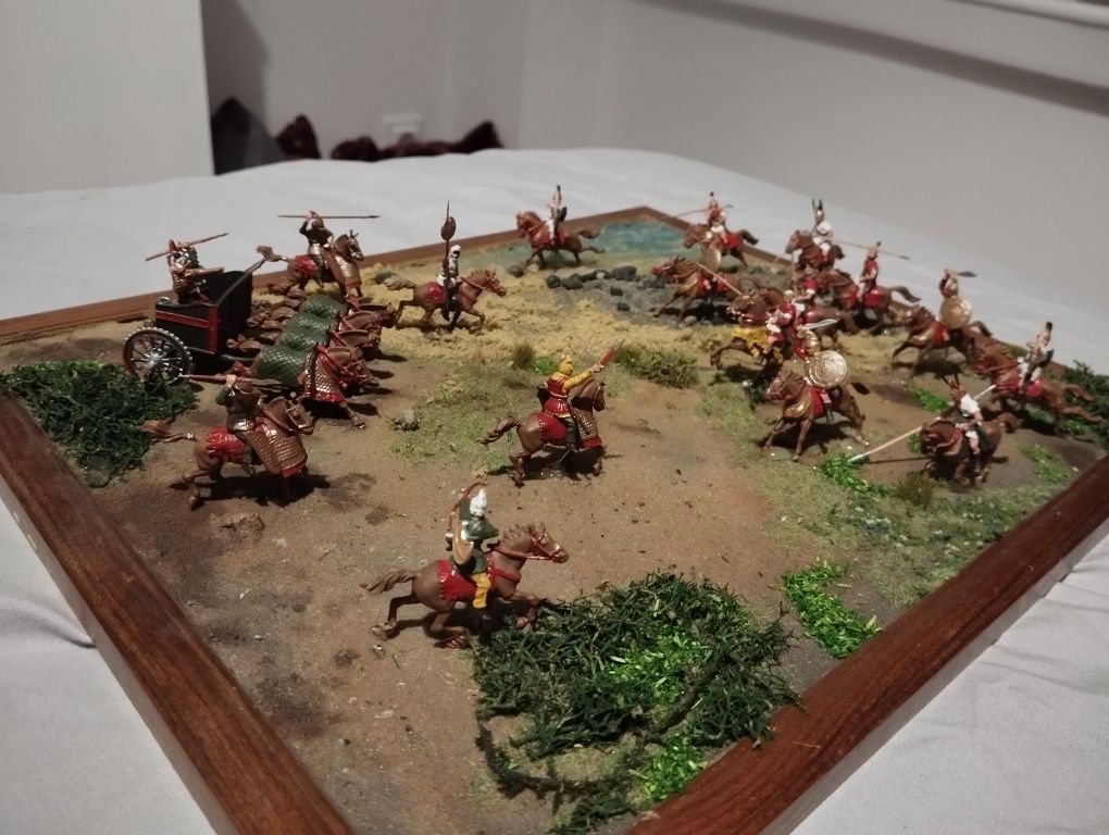 Diorama, makieta, figurki, żołnierzyki w skali 1:72