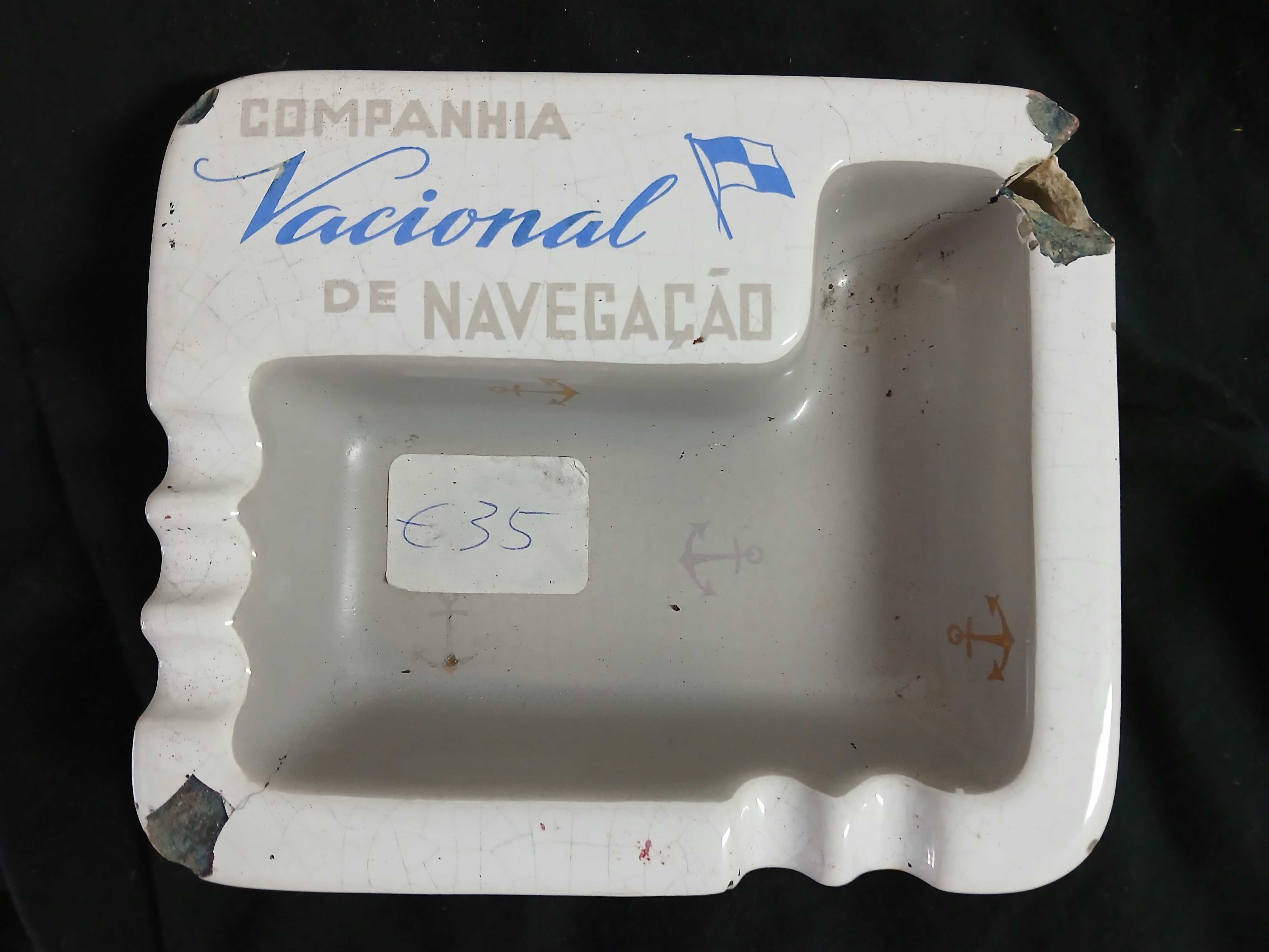Cinzeiros da Companhia Nacional de Navegação