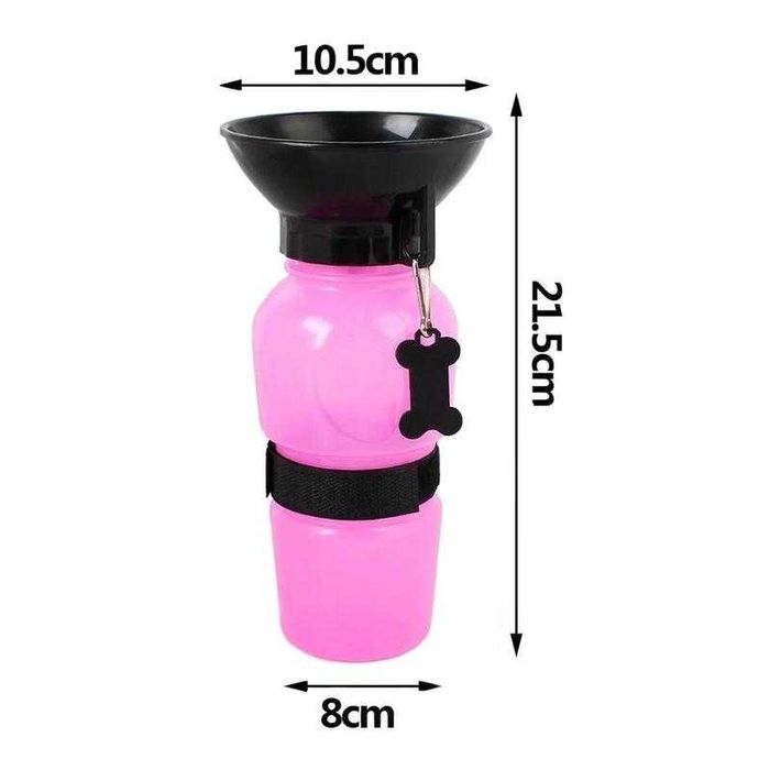 Дорожная бутылка поилка для собак кошек животных