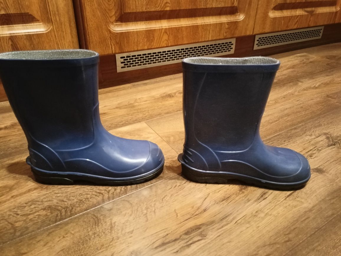 Granatowe kalosze wkładka wewnetrzna 20cm