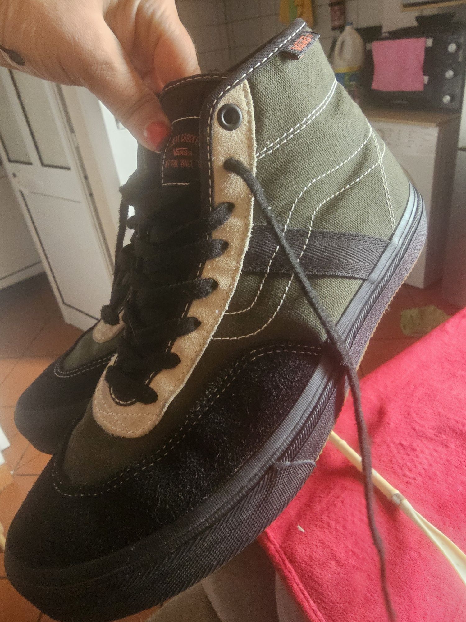 Sapatilhas  vans tamanho  39 verde
