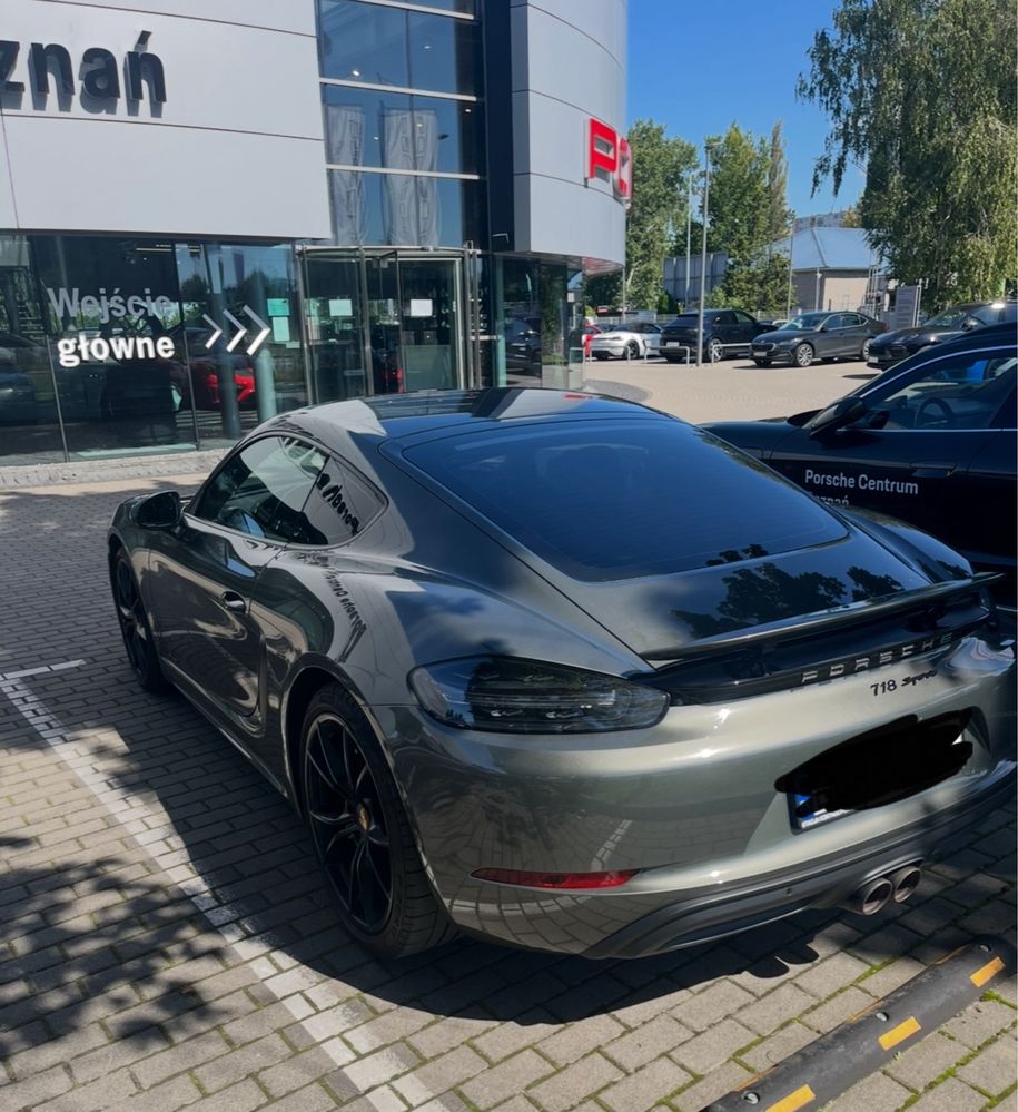 Porsche 718 cayman 2020 pdk na gwarancji PA sport chrono