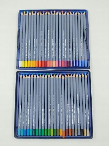 zestaw kredek akwarelowe faber-castell 48 szt. do rysowania kolorowe